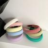 Versatile Headband Comfortable Fit Candy Color Thick Sponge Hair Hoop Daily Wear Makeup Hair