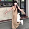 Sleeveless Casual Loose Dress Summer New Women's Clothing Temperament Thin Fishing Dating Dress Seaside Vacation