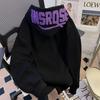 Heavyweight Men's Embroidered Letter Hooded Sweatshirt - Plush Velvet, Loose Fit, Casual Autumn/Winter Outerwear