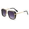 New Vintage Metal Frame Square Sunglasses Women Men Rectangle Sun Glasses Oval Eyewear Sunglasses for Male Female Eyeglasses