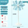 Upgraded 500mm Gridless Electric Floor Fan for Home and Dormitory