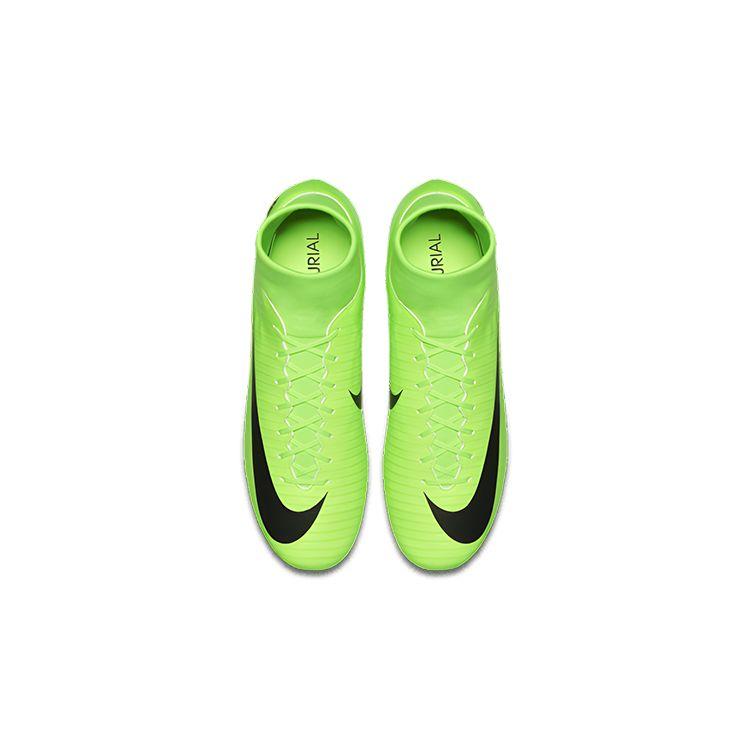 Nike Mercurial Victory Series Comfortable Versatile AG (Rubber Short Studs) Non-Slip Durable Soccer Shoes Men Soccer Shoes Green Black 903608-303