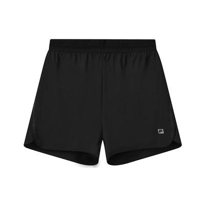 Athletics Logo Woven Running Solid Loose Straight Leg Sports Casual Shorts Men Shorts Deep-Black A11M132363F-BK