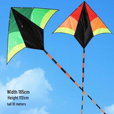 WEZHO Easy-Fly Stern Dreieck Adler Drachen mit 100m Leine