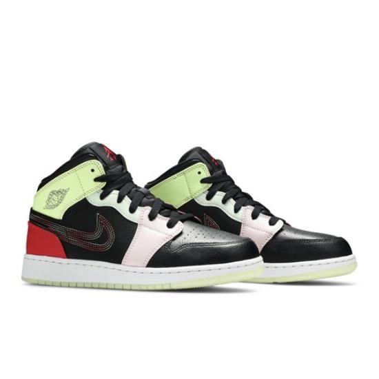 Air Jordan 1 Mid Glow In The Dark AV5174-076 EU 36 чёрный