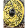 24"Medieval Warrior Wooden Viking Round Shield Face New Replica Designer Style