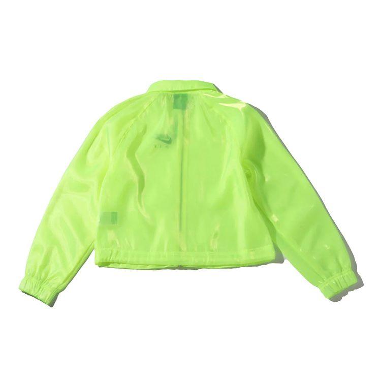 Nike Air Coach Jacket Dámské svrchní oděvy Fluorescent-Yellow CU5545-702