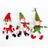 Objímky na láhev Santa & Sněhulák - Vánoční dekorace na víno a šampaňské