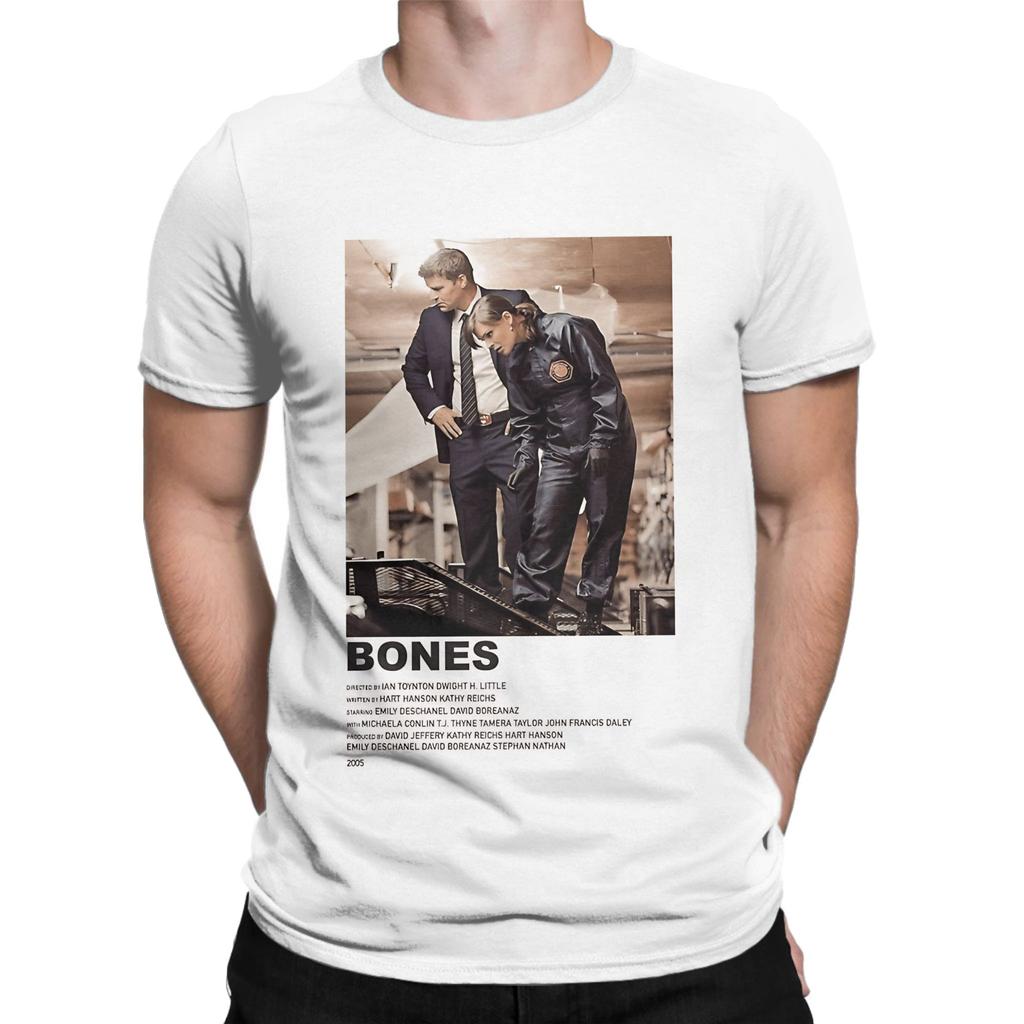 Temperance And Seeley Bones Poster Classic Novelty 100 Cotton Tshirt Temperance And Seeley Bones Tees Tops For Unisex