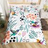 Hummingbird Flower Quilt Cover Bedding Digital Independent Station Kit Three-Piece Set