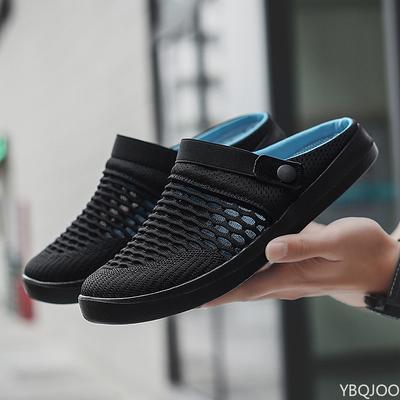 Comfortable Mesh Garden Shoes For Men 2026 New Summer AntiSlip Lightweight Slippers Men Clogs Sandalias Hombre Man Beach Sandals