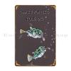 Dwarf Puffer Fish They Re Ok Foulfido Metal Signs Pub Club Club Bar Wall Decor Design Tin Sign Poster
