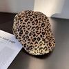 Retro Leopard Edgy Print Duckbill Cap Ventilation Summer Autumn Travel Hats
