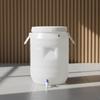 Honey Pail Organizer Durable Plastic Multipurpose Storage Bin with Lid for Fishing Camping Home