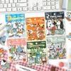 20pcs Fun Animal City Series Kawaii Cartoon PET Stickers Creative Collage DIY Diary Scrapbook Material Stationery Stickers
