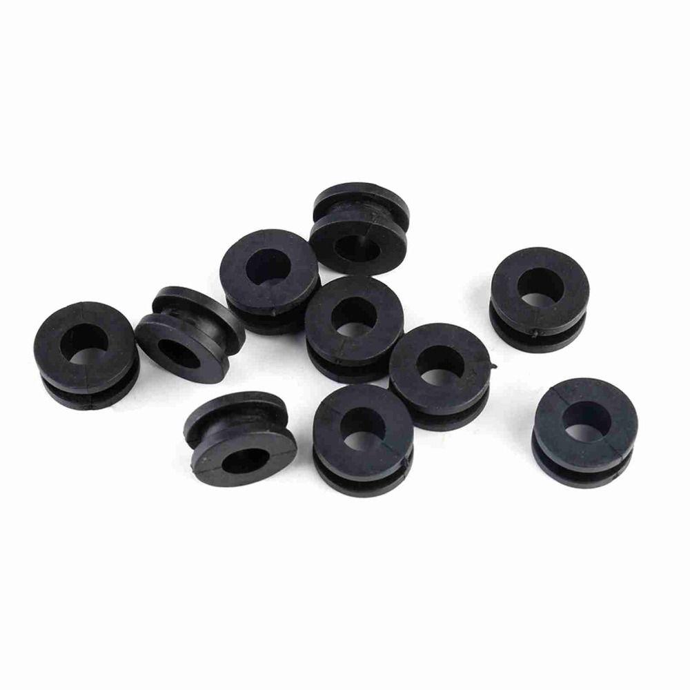 10Pcs Kit M6 Size Motorcycle Rubber Replacement for Honda/Suzuki/Yamaha Bolts Replacement