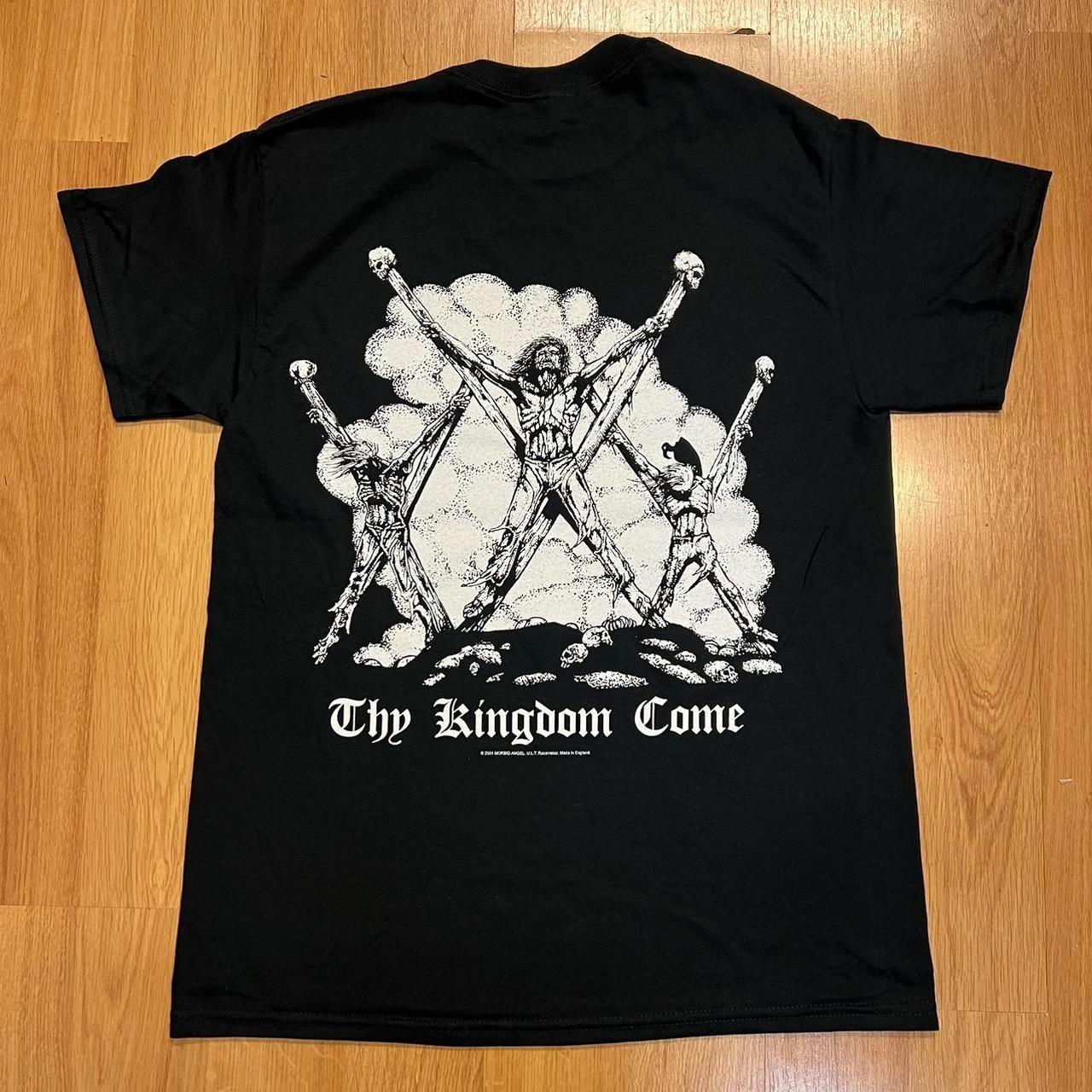 Vintage Morbid Angel Thy Kingdom Come T-Shirt S to 5XL NZ695 XXXL
