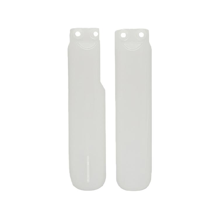 

Motorcycle Fork Protectors Guards Pair In Plastic Material Offers Reliable Cover Against Debris On All Terrains for 125