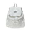 Schoolbag Backpack Women's 1011 Fresh Flip Polka Dot Strap Backpack Women's Leisure College Style Junior High School Student School Bag
