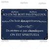Vintage Metal Sign with Famous French Proverbs Iron Plate Retro Home Decor Gift
