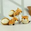 Snuggly Squirrel Mini Plushie With Fluffy Tail And Ultra Soft Material Collectibles For