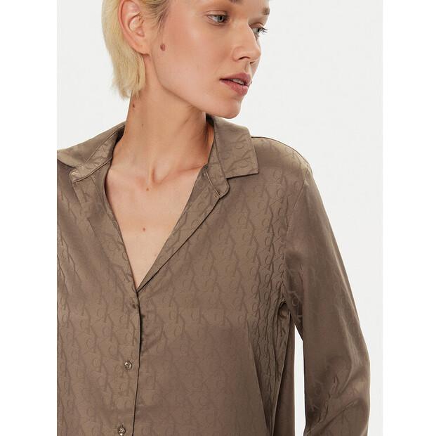 Пижамная рубашка Calvin Klein Buttondown