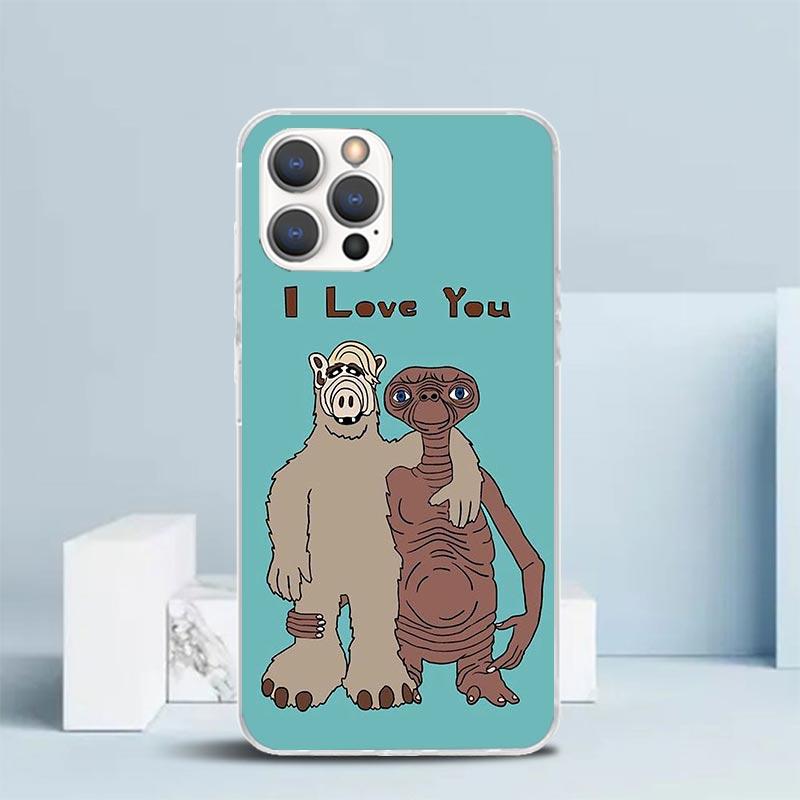 A-Alf TV Series Soft Cover for iPhone 16 17 Air 15 14 Pro Max 16E Phone Case 13 Mini 12 11 7 SE 8 Print Pattern Fit Cases 16 17