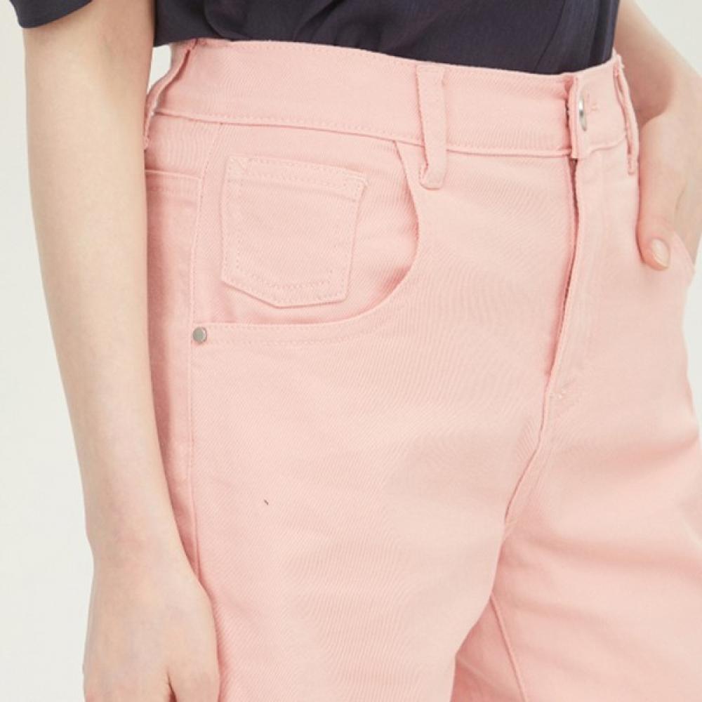 Benetton Benetton Back Banding Denim Short Pants Badp68331 Pk