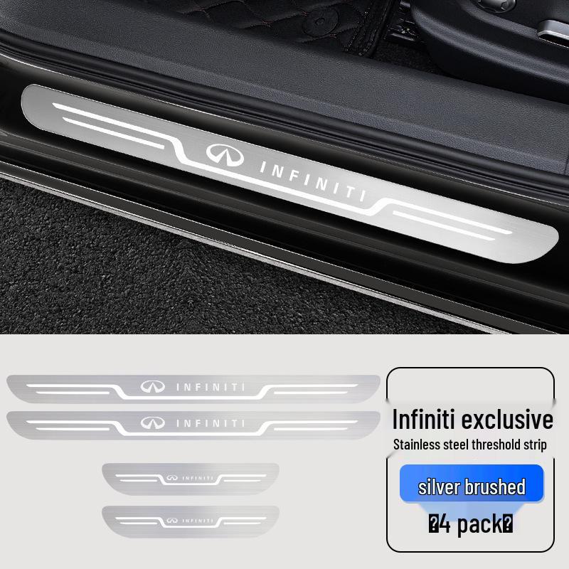Original Infiniti QX50, QX60, Q80, Q70L, Q50L, FX3 Car Welcome Pedal Sill Strip