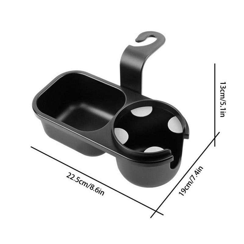 Car Cup Holder Headrest Seat Back Mount Organizer Multifunctional Vehicle Cup Drink Storage Box Phone Holder Auto Accessories