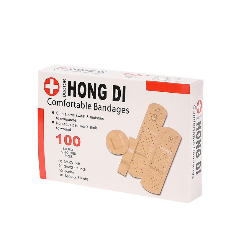 TikTok Export: Waterproof, Breathable English-Packaged Band-Aids & Round Acne Patches