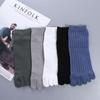 Women Sweat Absorbing Men Cotton Five-Finger Socks Men Socks Split Toe Socks Sport Hosiery