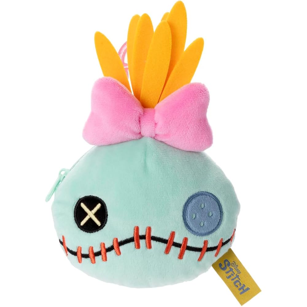 Takaratomy A.R.T.S Disney Character Lilo & Stitch Multi-Case Scrump Plush Toy Height 20cm