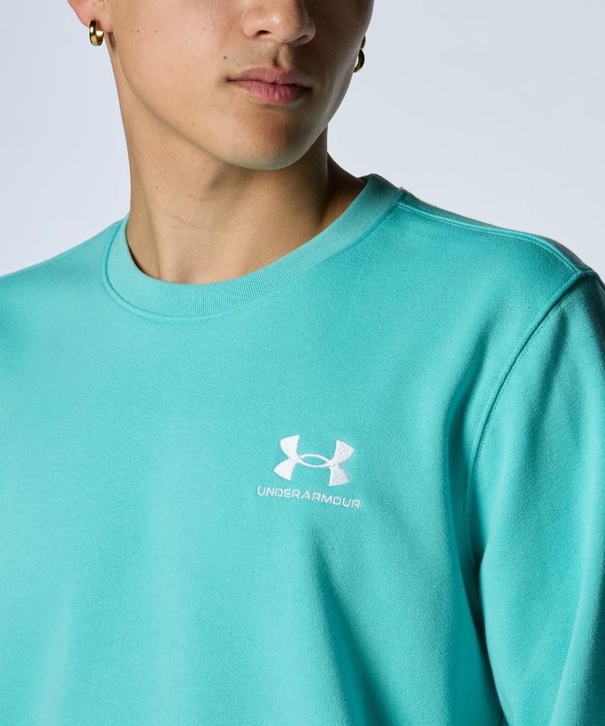 UA ESSENTIAL TERRY CREW Radial Turquoise XL [Under Armour] //