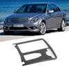 Central Console Cup Holder Frame Fit for Benz C Class W204 08‑13 Black Wood Grain Right‑Hand Driving