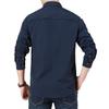 Spring Men's Long Sleeved Shirt, Outdoor Work Shirt, Men's Shirt