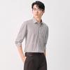 Baoxiniao Men's Striped Long-Sleeve Shirt
