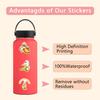 55 New Banana Duck Graffiti Stickers Decorative Scooter Computer Guitar Account Stickers