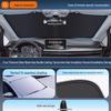 Geely Car Sunshade: Heat-Insulation Windshield Curtain for 25 Models, including Xingyue L, Xingyuan, Xingrui, Emgrand, Boyue L, and Panda MINI.