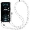 Protective Case - eFConnection - iPhone 12 Pro - Flexible - Transparent-white - Shockproof