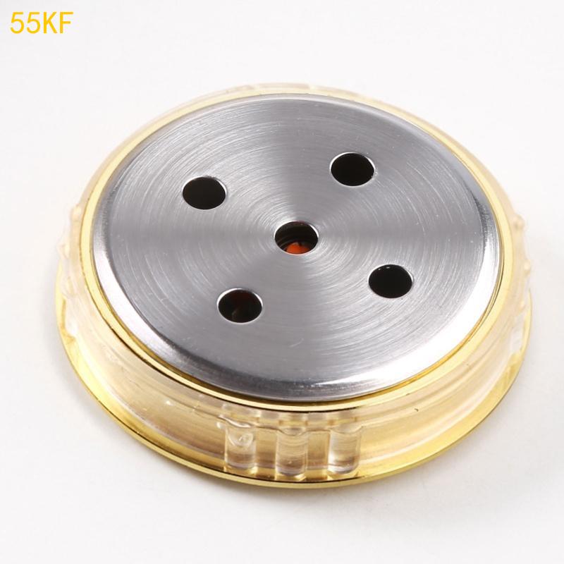 55KF Round Metal Alloy Hygrometer Humidity Measure Meter for Instrument Care