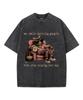 Hello Again Big Gangsta Cool Frog Faith Graphic Vintage Washed T Shirt Men Women Oversized Short Sleeve Tee Casual Fashion Tops
