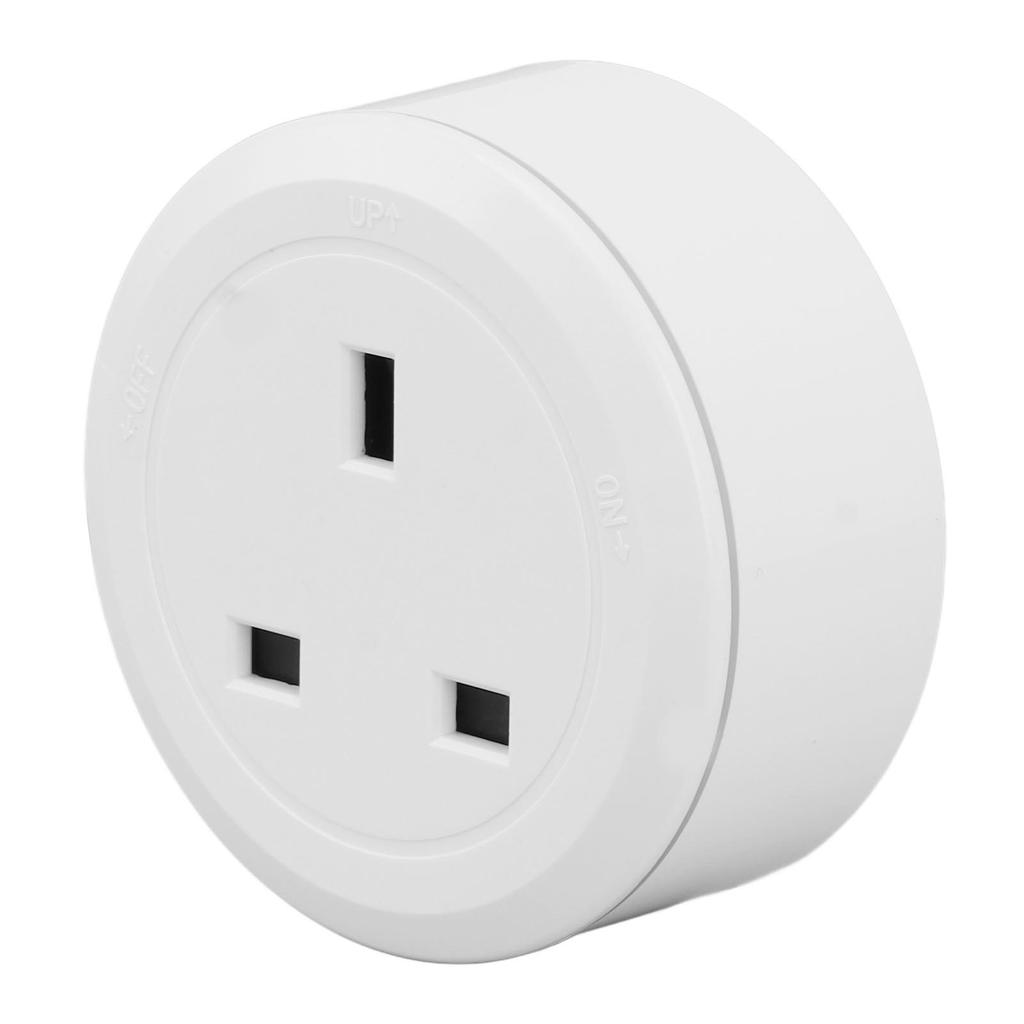 Power Track Socket  13A Removable Surface Mount Plastic  for Home Living Room Kitchen