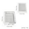 Crystal Epoxy DIY Book Jewelry Decoration Box Mold Book Scented Candle Ornament Silicone Mold