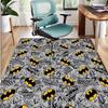 Batman Pattern Rug, Indoor/Outdoor Mat, for Picnic, Gameroom, Bedroom, Office, Living Room, Home Decor Carpet, Birthday Gift