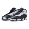 Air Jordan 6 Rings GS White Black Game Royal Kids Sneakers 323419-142