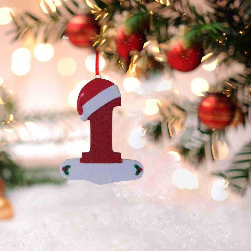 Christmas Tree Decoration Pendant Personalized Christmas 26 Letter Ornaments