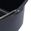 Iron Air Fryer Baking Pan Dishwasher Safe Stainless Steel Handle Cake Mold Non-Stick Food Grade Square Air Fryer Pan Microwave
