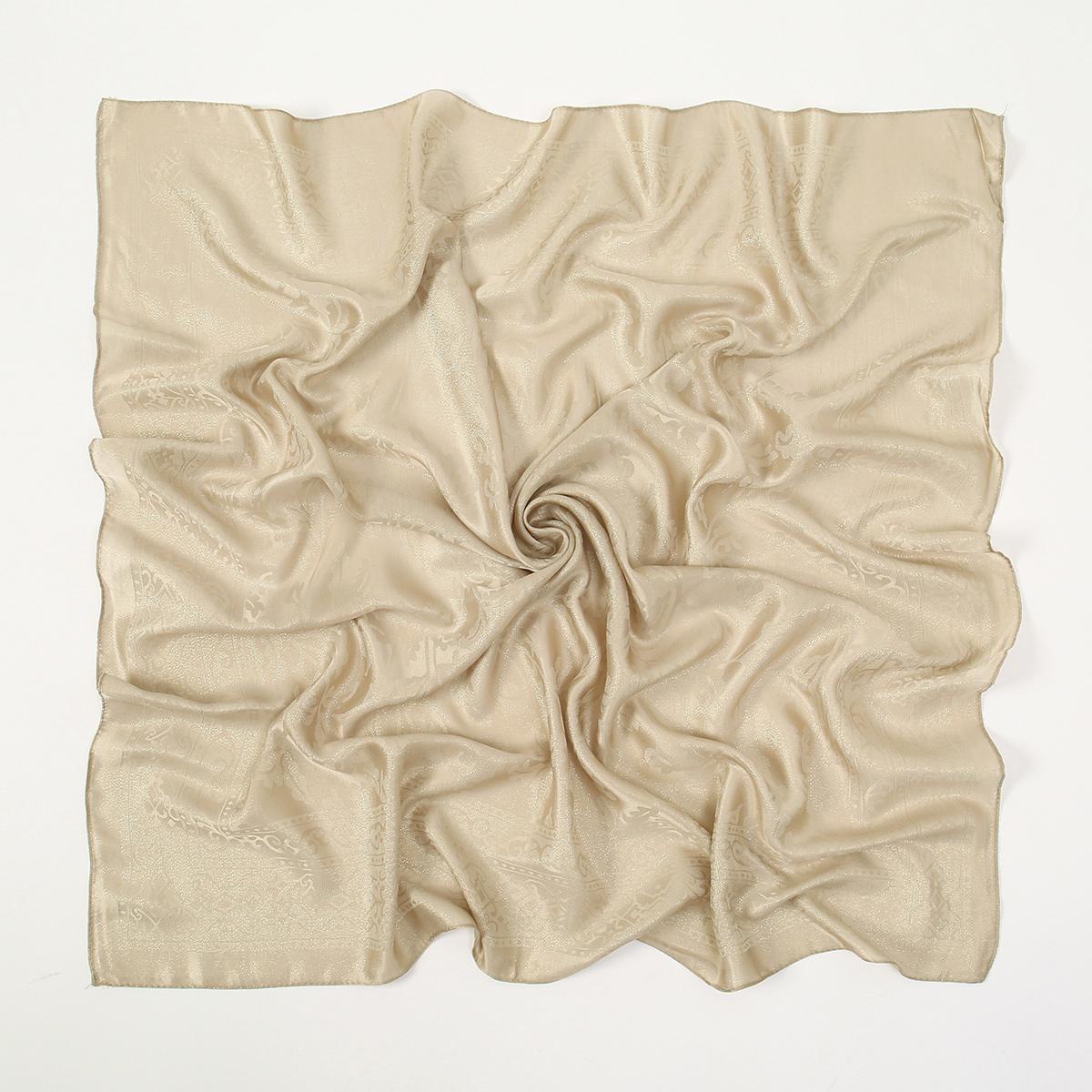 

100*100cm Muslim Square Scarf Plaid Pattern Hijab Scarf Woman Muslim Hair/Headwraps Fashion Femme Turban Ramadan Headscarf