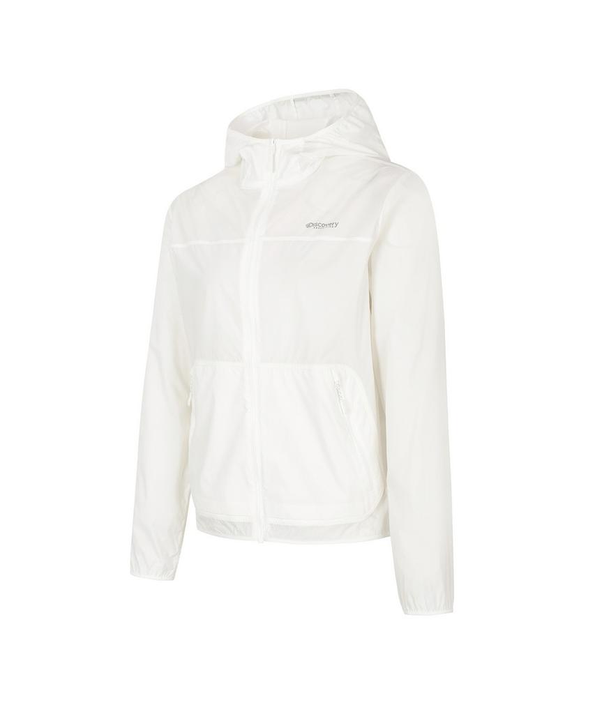 Discovery Expedition Women'S Freshvent 2.0 Packable Windbreaker (Cream)